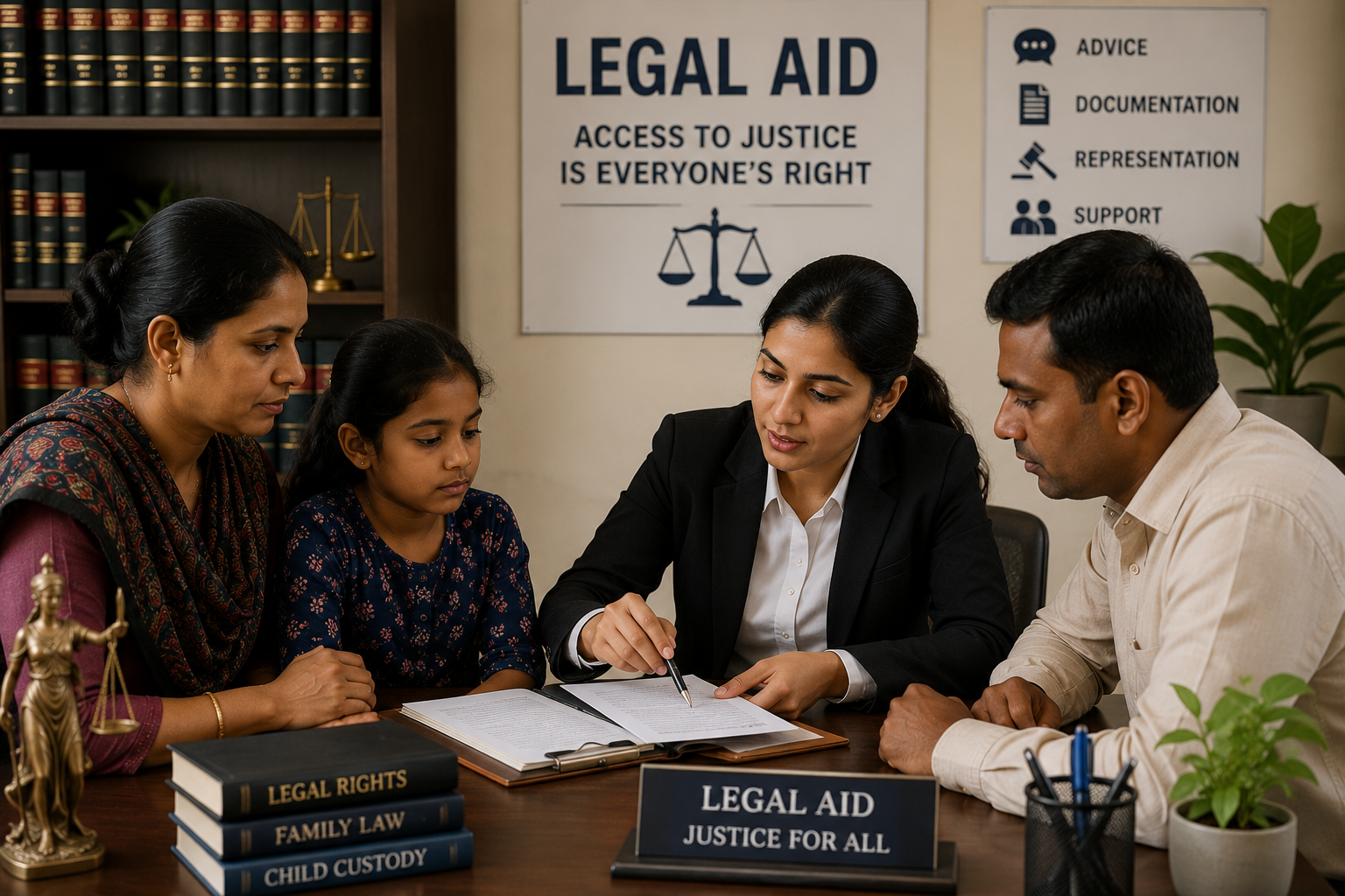 The Constitution of India representing rights awareness